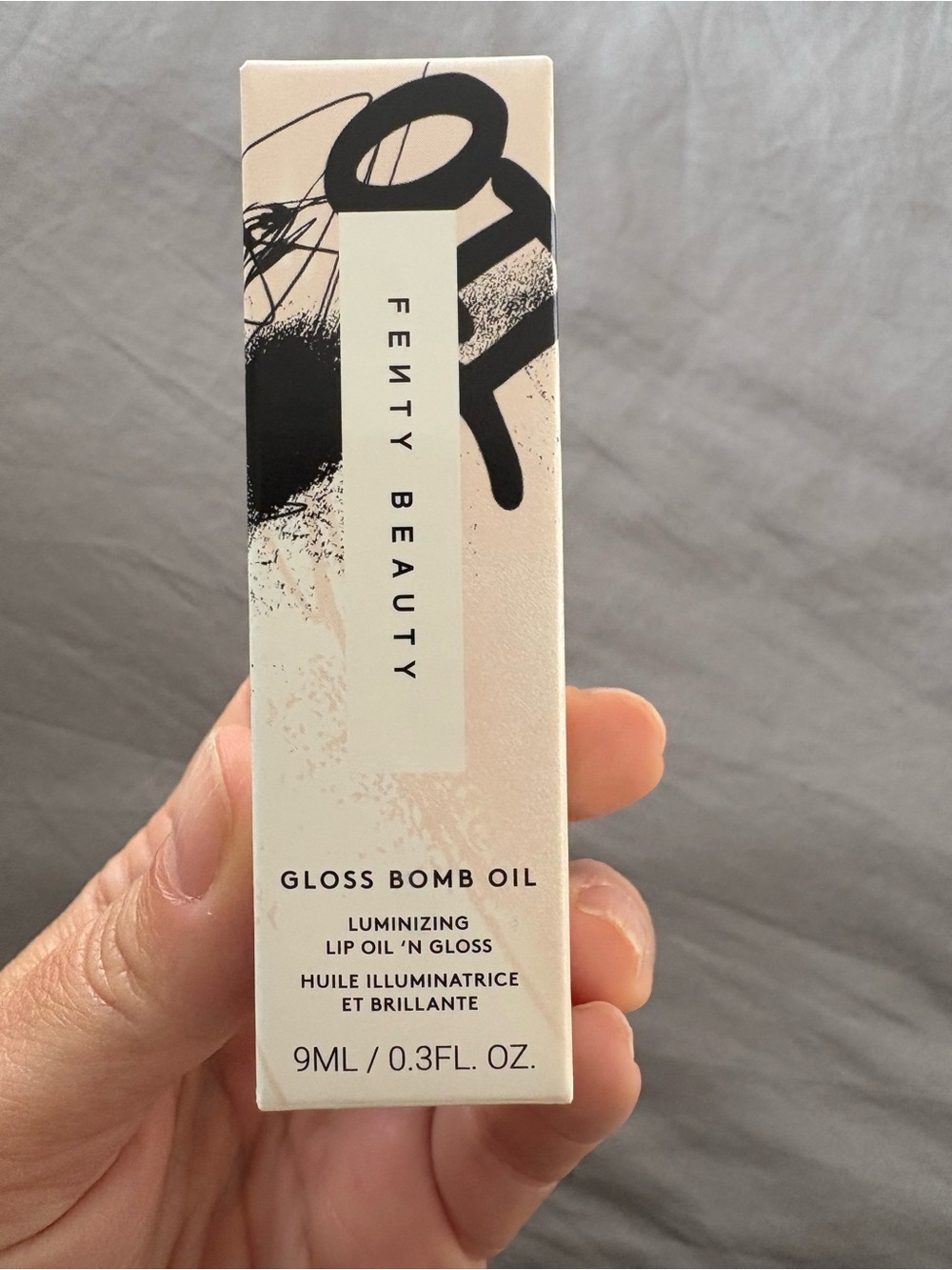 Fenty Beauty Gloss Bomb Oil Luminizing Lip Oil 'N Gloss - Creamy Pink Box